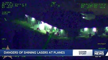 See why pointing lasers at planes puts pilots in a terrifying situation