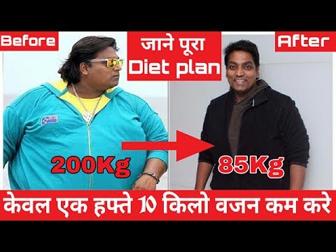 Ganesh Acharya Diet Chart