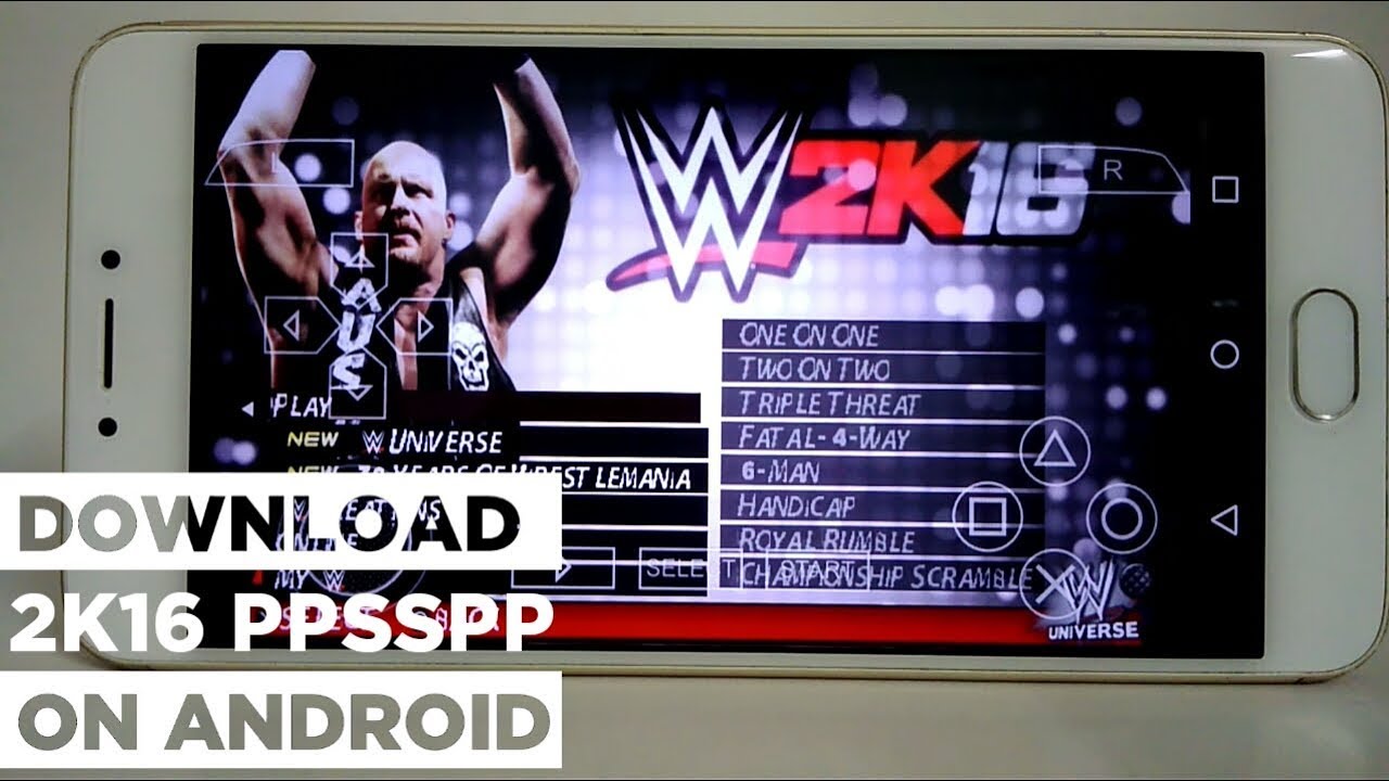 Download wwe 2k16 android Easiest way ever