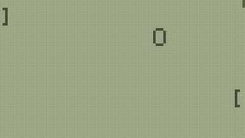 I made pong on my calculator!