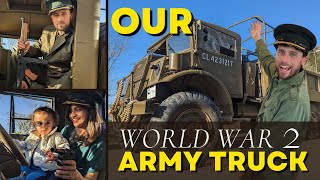 Our World War 2 Army Truck Tour || Canindians