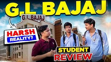GL Bajaj College Student Review 2025 🎓| Fees, Eligibility, Placements & Admission Process Explained