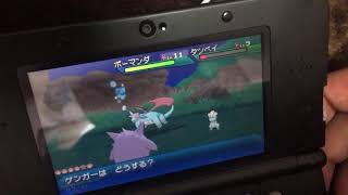 ポケモンウルトラサン ムーン 三番道路タツベイが呼ぶボーマンダを捕獲 Youtube