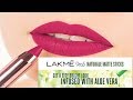 Lakme 9 to 5 Naturale Matte lipstick Infused with Aloe Vera & Honey Review ll This summer must try💄