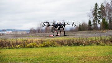 Test flight with DIY hexacopter