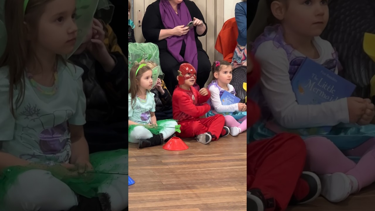 The FLASH ⚡️attending the Bookweek Costume Parade 😊