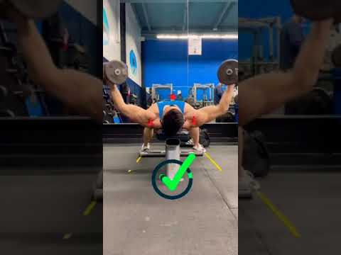 الطريقه الصحيحه لتمرين تفتيح صدر مستوى