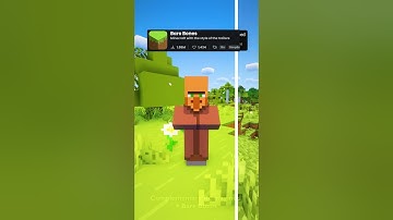 How To Make Minecraft Look Like The TRAILER ! #shorts