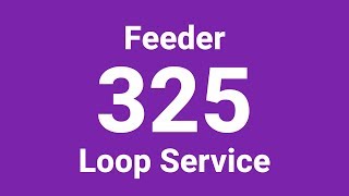Hyperlapse - SBS Transit Bus Service 325 (Loop)