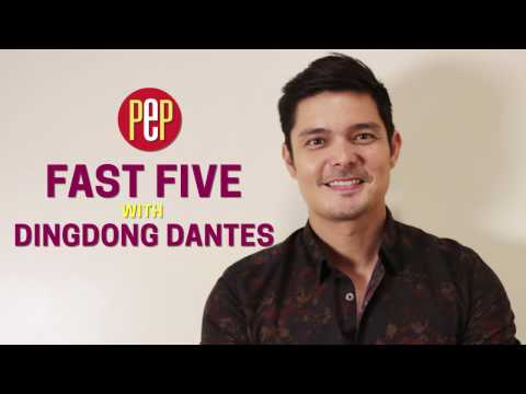 What is the best thing about being Dingdong Dantes? - FAST FIVE - 동영상