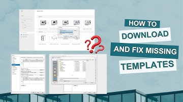 How to Download and Fix Missing Templates in Revit