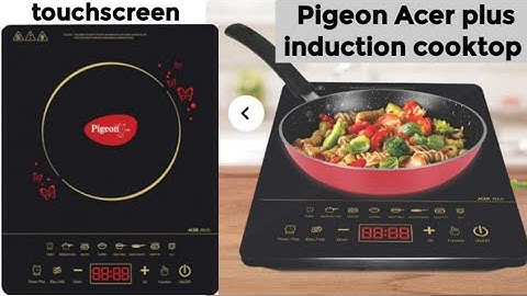 pigeon Acer plus induction cooktop/ unboxing/review/demo/how to use/पिज़न एसरप्लस इंडक्शन कुकटॉप/E