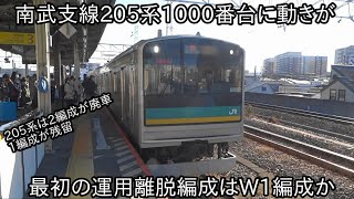 【南武支線205系1000番台W1編成が間もなく運用離脱か】9月9日にありがとうW1編成 in 鎌倉車両センター中原支所のイベントが開催されることに