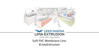Soft PVC Membrane Line #LimaExtrusion screenshot 5