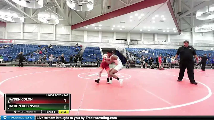 145 Lbs 3rd Place Match - Jayden Colon, IL Vs Jayd...