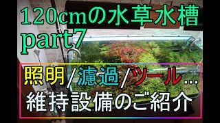 1cmの水草水槽 Part7 ほぼメルカリ 照明 濾過 ツール 維持設備のご紹介 Youtube