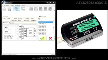 Programowanie pamięci AT45DB011 FLASH SPI