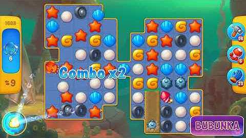 Fishdom level 1688 HD