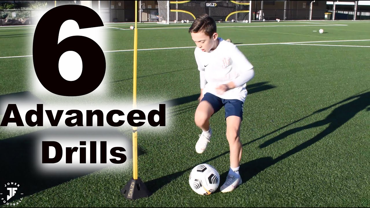 6 Advanced Football Training Drills Improve 1st Touch Passing Awareness Skills Jonerfootball Youtube