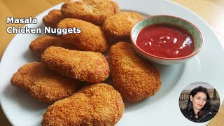 Crispy Masala Chicken Nuggets | How To Make Crispy Nuggets | मसाला चिकन नगेट्स | ମସଲା ଚିକେନ ନଗେଟସ