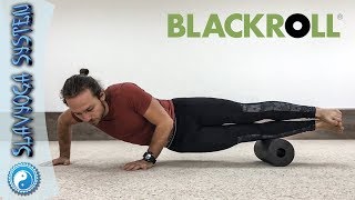 Миофасциальный релиз (МФР) ✅ Упражнения для ног на ⚫ BLACKROLL (массажные роллы и мячи) ⭐ SLAVYOGA