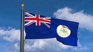 Flag of the Bahamas (1904–1923) @FlagFootage