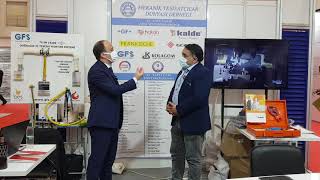 Kalde Firmasına Teşekkür Plaketi Taktim Ettik