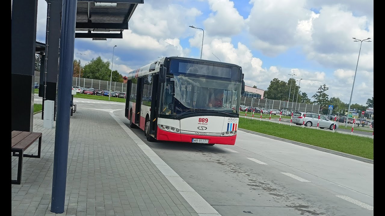 Solaris Urbino 10 III #889 MPK Radom linia 14 kierunek Os. Południe