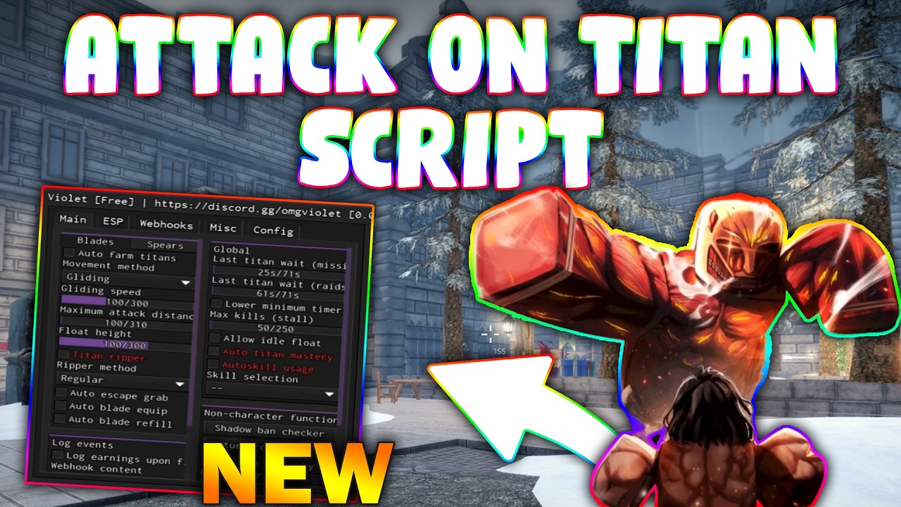 *NEW* Attack on Titan Revolution Script (PASTEBIN 2026) ( AUTO QUEST ...
