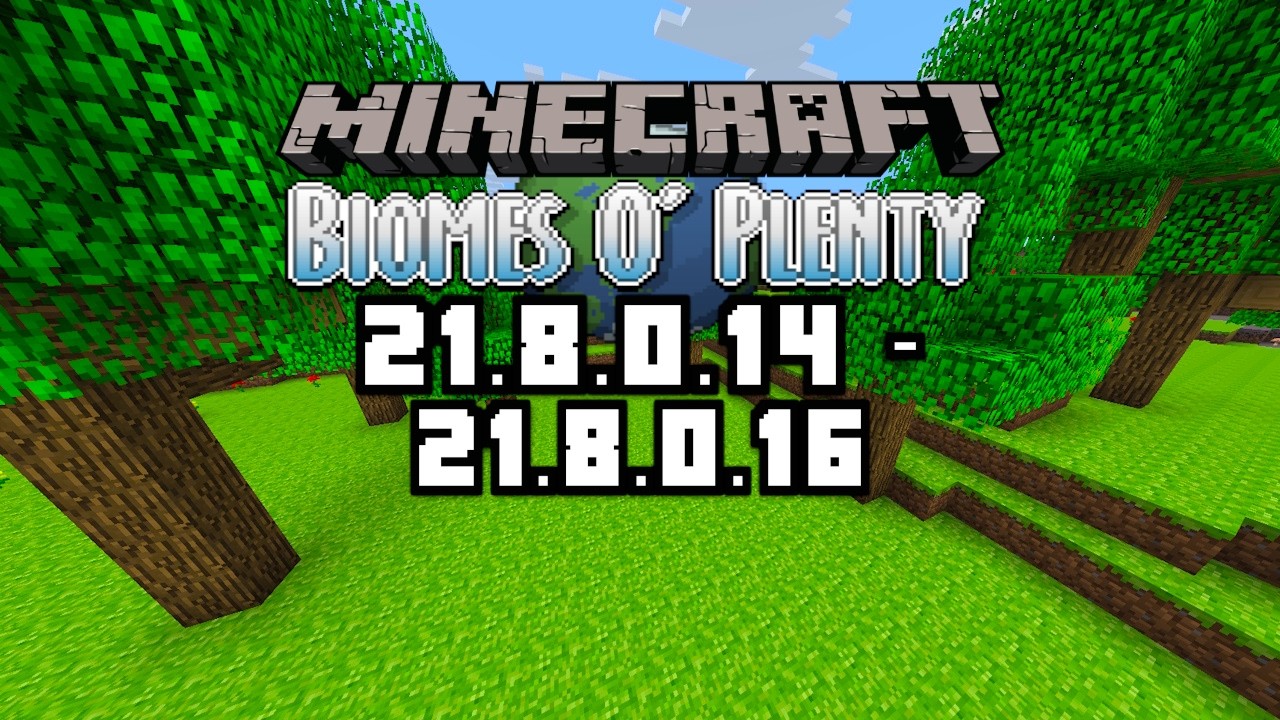 *NEW* Biomes O' Plenty: Origin Valley Update - Minecraft 1.21.8 (Mod Showcase) Version 21.8.0.16