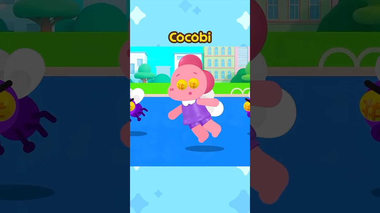Aku Jadi Lalat!😱 Ayo Cari Mata Asliku! #shorts #laguanak #Cocobi
