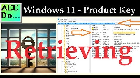 Find Your Hidden Windows 11 Product Key Using Registry Editor