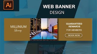 Illustrator Tutorial | Web Banner Design Tutorial