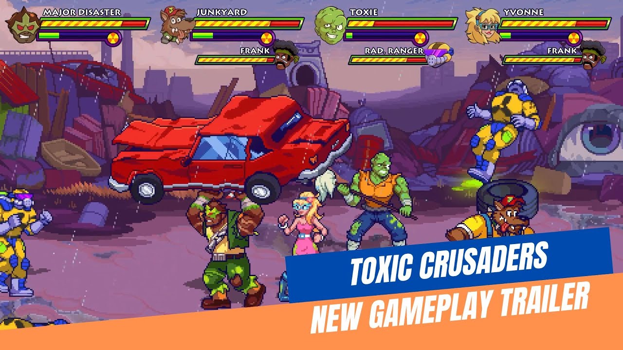 This NEW Beat'em Up it's a TMNT SHREDDER'S REVENGE KILLER TOXIC