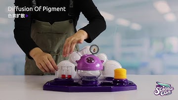 Diffusion Of Pigment - Bubble Science Experiment Deluxe Lab