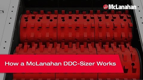 How a McLanahan DDC-Sizer Works