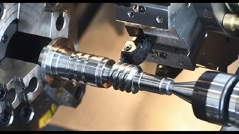 Amazing with CNC Mill Turn Cutting Process Machining