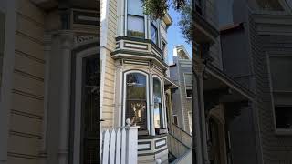 White Victorian House Lower Pacific Heights San Francisco