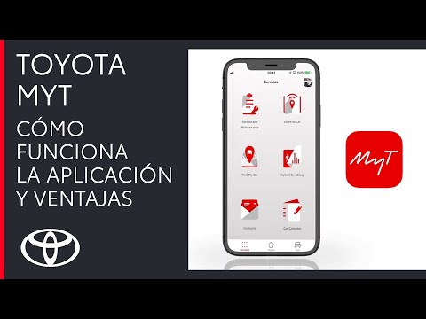 Cómo funciona la aplicación Toyota MyT | Ventajas