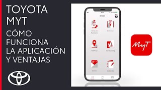 Cómo funciona la aplicación Toyota MyT | Ventajas