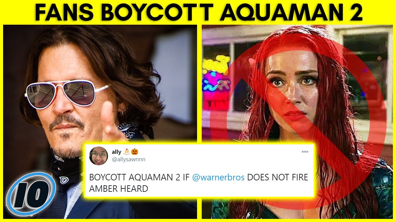 Aquaman 2 Boycott Demands Amber Heard Removal InformOverload YouTube