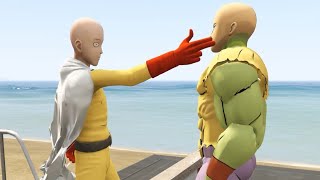 Evil Saitama VS Saitama - Slap Battle 😈