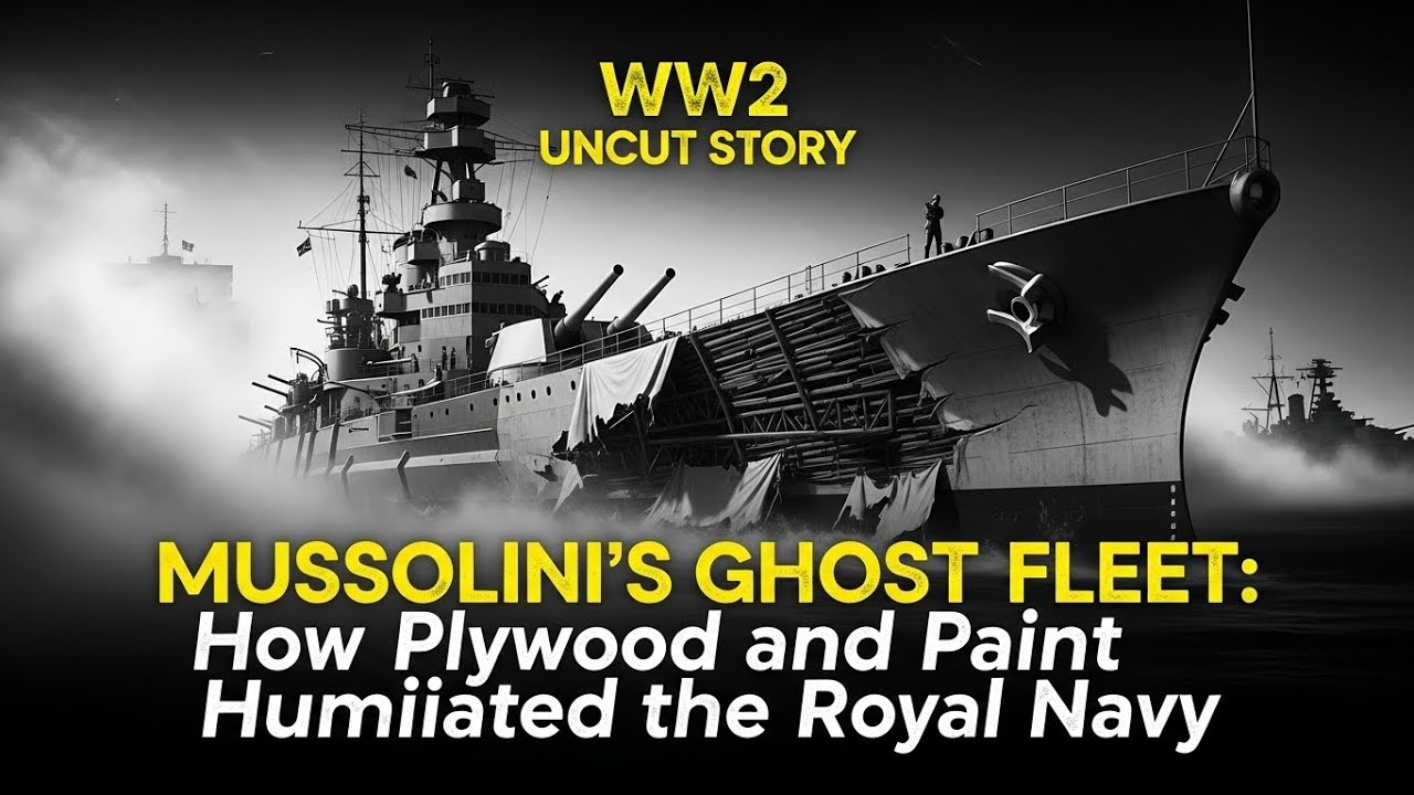 'MUSSOLINI’S GHOST FLEET How Plywood and Paint Humiliated the Royal Navy'