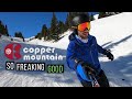 Copper mountain ski resort might be the best in colorado