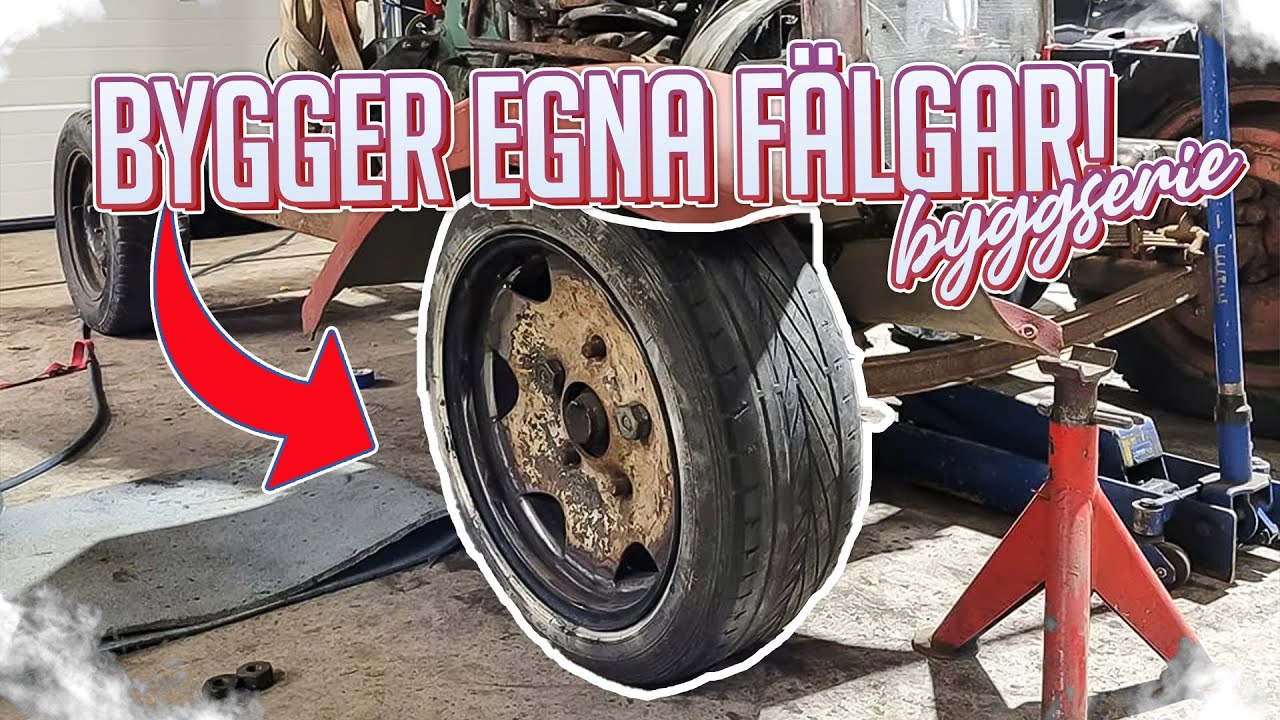 Gör egna centrumvända 17tums fälgar