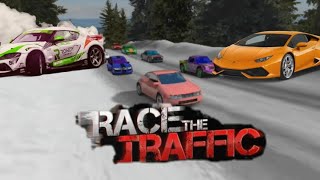 Snow Race Traffic 🚗💨 | Extreme Car Racing Game in Snow ❄️🔥 | Crazy Drift Challenge #speedart #carspe screenshot 1