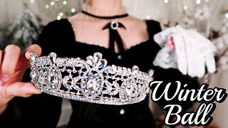 ASMR | Dolling my Princess Up for the Winter Ball ❄️ (hair, makeup, music, layered sound) ft.Dossier