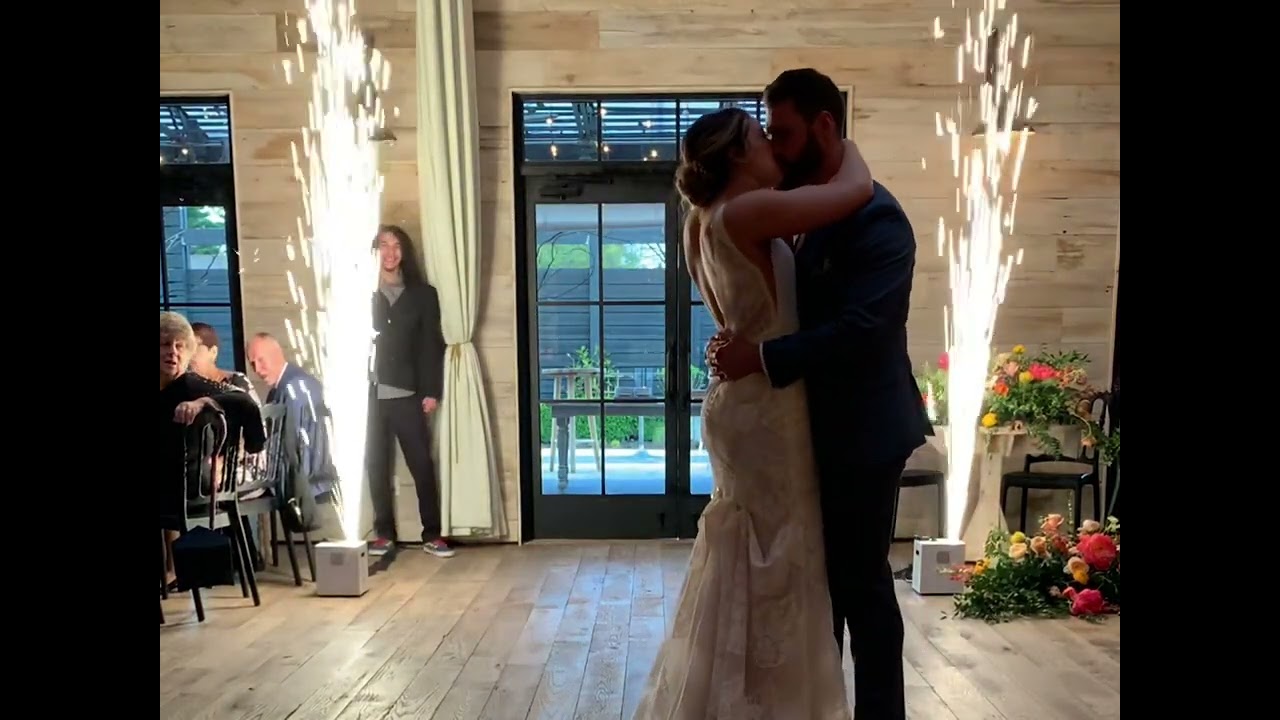 Cold sparks for the big moment.