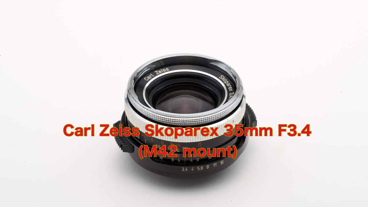 Carl Zeiss Skoparex 35mm F3.4 カール ツァイス スコパレックス