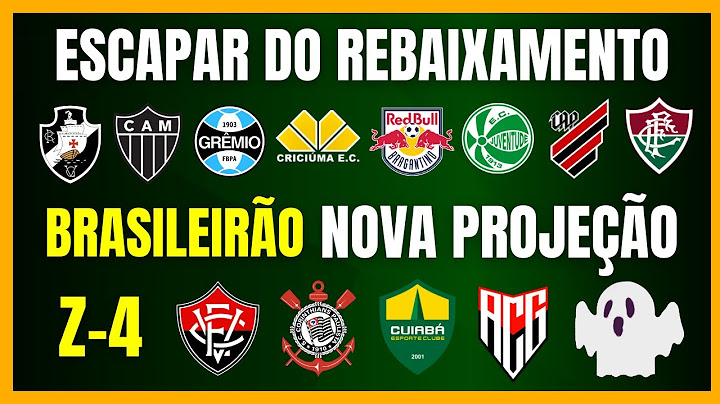 BRASILEIRÃO | NOVA PROJEÇÃO PARA ESCAPAR DO REBAIXAMENTO